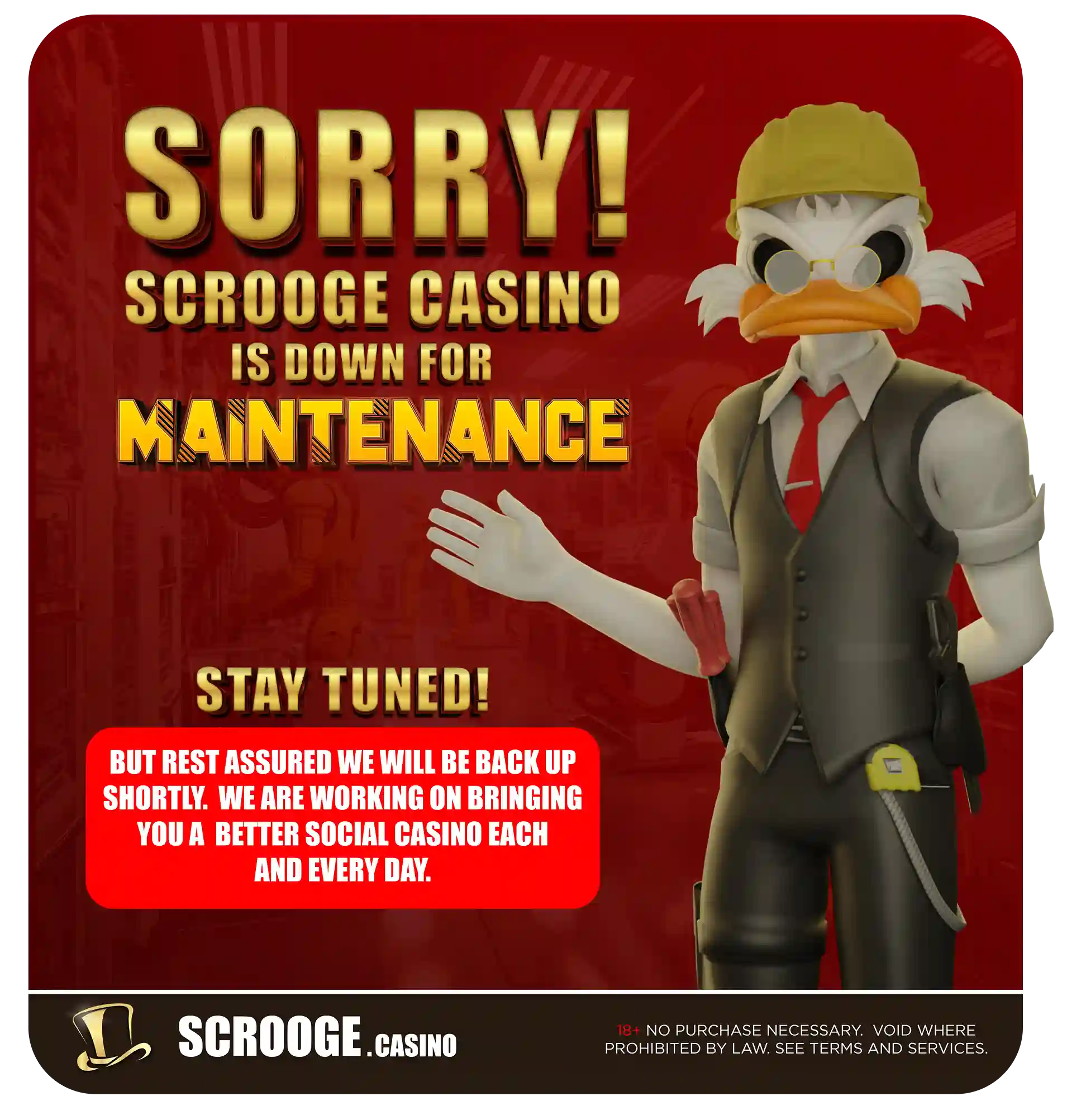 Scrooge Sorry